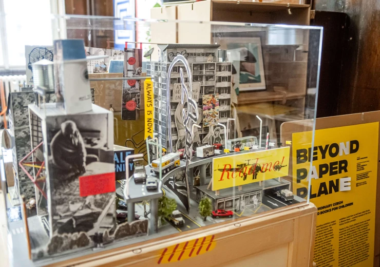 Model z knihy Město pro každého na Designbloku 2024 © Česká centra