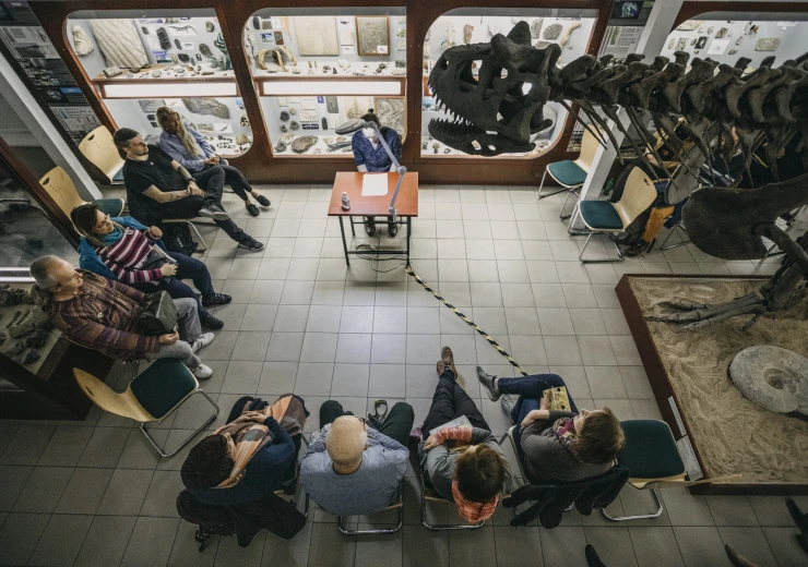 Noc literatury 2019 v Praze, Chlupáčovo muzeum © Jakub Červenka