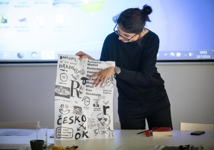 Překladatelský seminář v Praze © Anna Pleslová