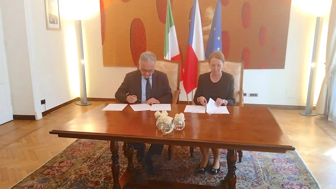 Podpis Memoranda o spolupráci Cyrilometodějské stezky s Franskou stezkou