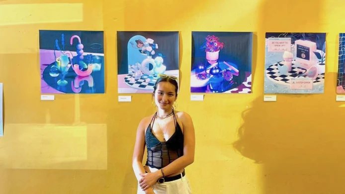 Česká ilustrátorka Ly Leová na festivalu Bande de Femmes
