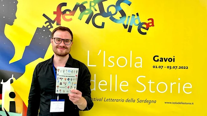 Marek Šindelka na literárním festivalu l'Isola delle Storie