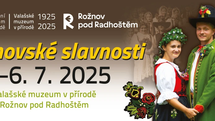 Rožnovské slavnosti 2025: 100 let živé tradice Valašska