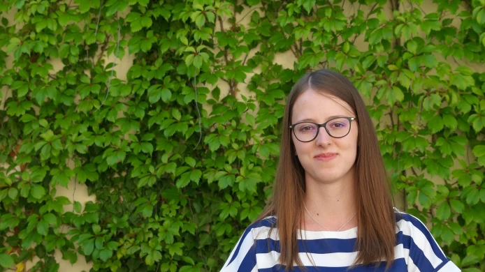 Laureátka ceny Českých Center FameLab, Anna Laštovičková na konferenci NanoInnovation v Římě