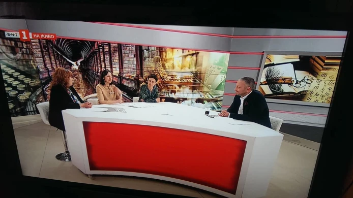 Noc literatury již po desáté v Bulharsku - rozhovor pro Bulharskou státní televizi