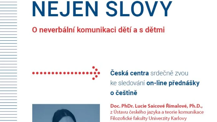 On-line přednáška o češtině na tému: „Mluvíme nejen slovy: O neverbální komunikaci dětí a s dětmi“.