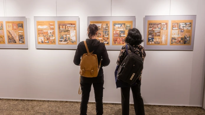 Komiksová výstava Renaty Fučíkové „Antonín Dvořák - život a hudba v obrazech“