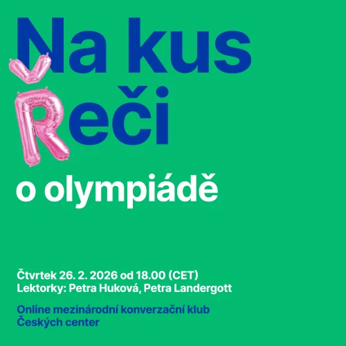 Mezinárodní konverzační klub Českých center: NA KUS ŘEČI o olympiádě
