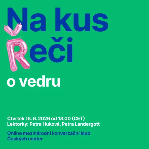 Mezinárodní konverzační klub Českých center: NA KUS ŘEČI o vedru