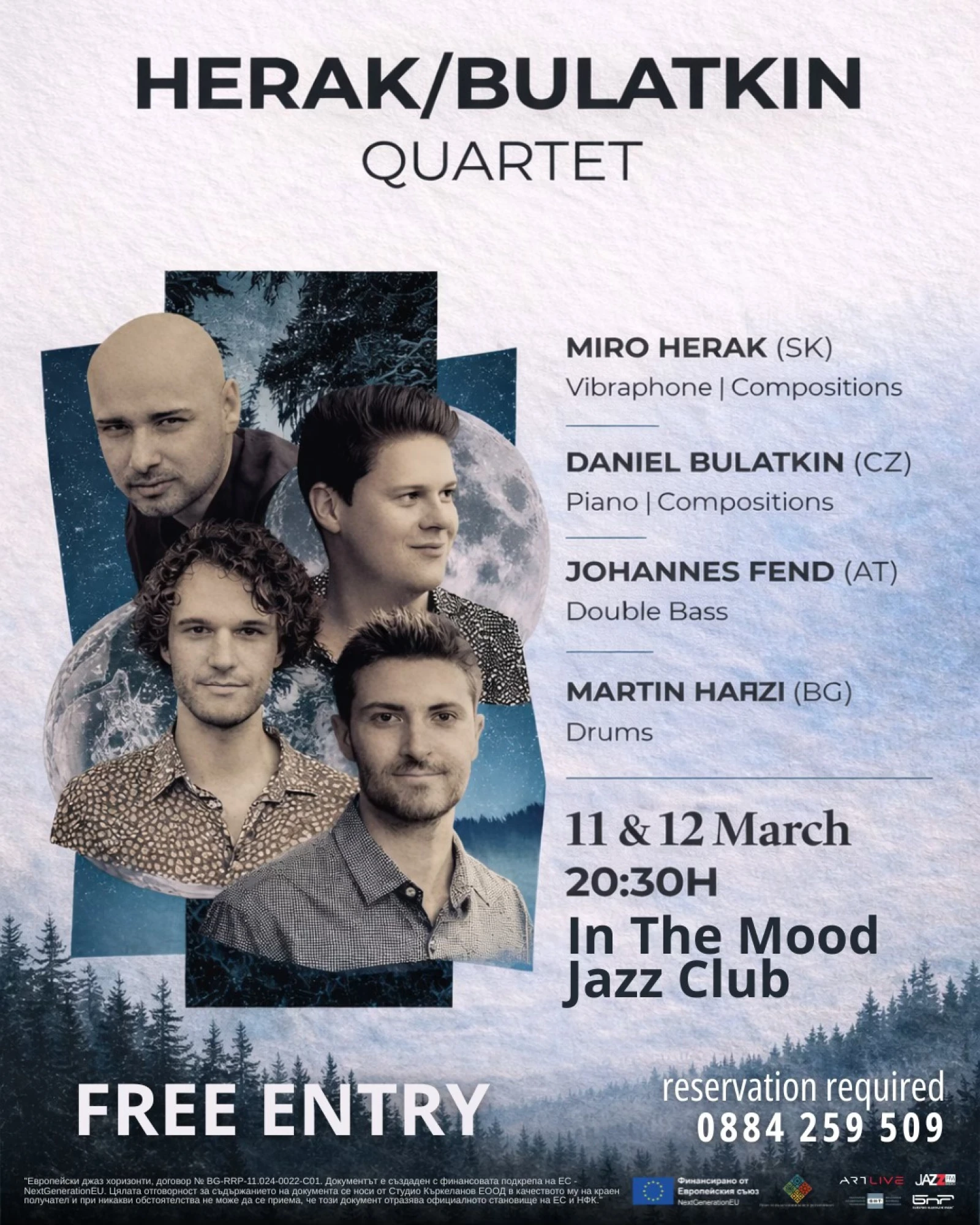 DOPORUČUJEME: HERAK / BULATKIN Quartet v Sofii