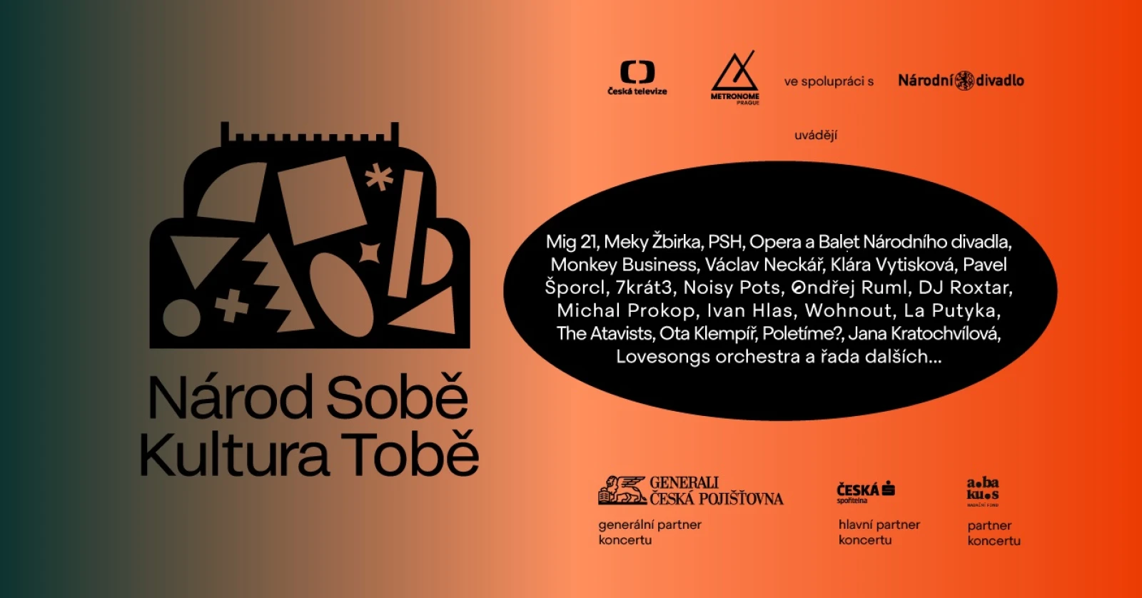 Online koncert: Národ sobě - kultura tobě