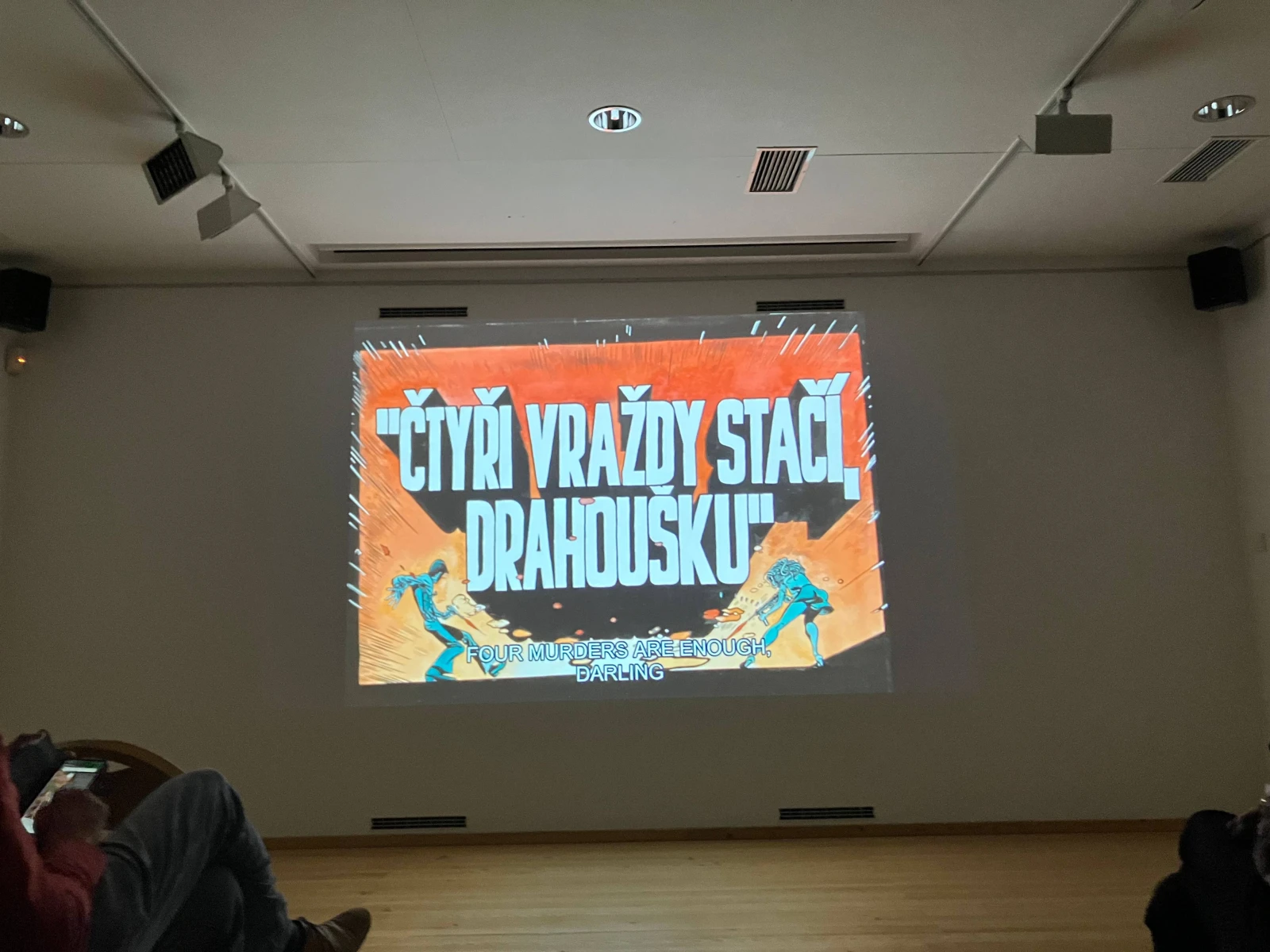 Projekce: Čtyři vraždy stačí, drahoušku