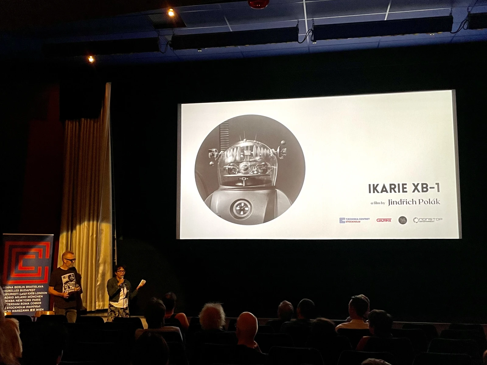 Fotoreport: Promítání sci-fi filmu Ikarie XB 1
