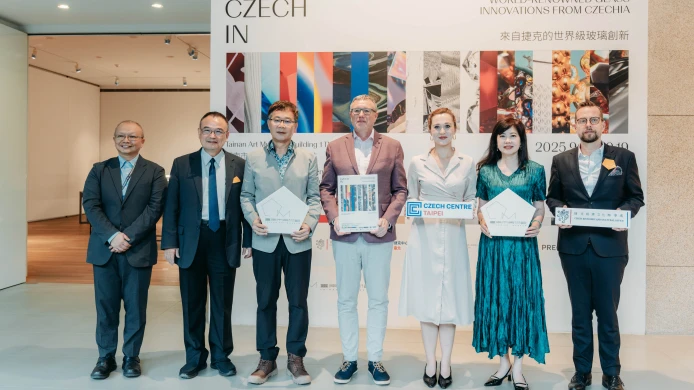 捷克玻璃工藝創新展（CZECH IN）在臺南南美館1館正式開幕