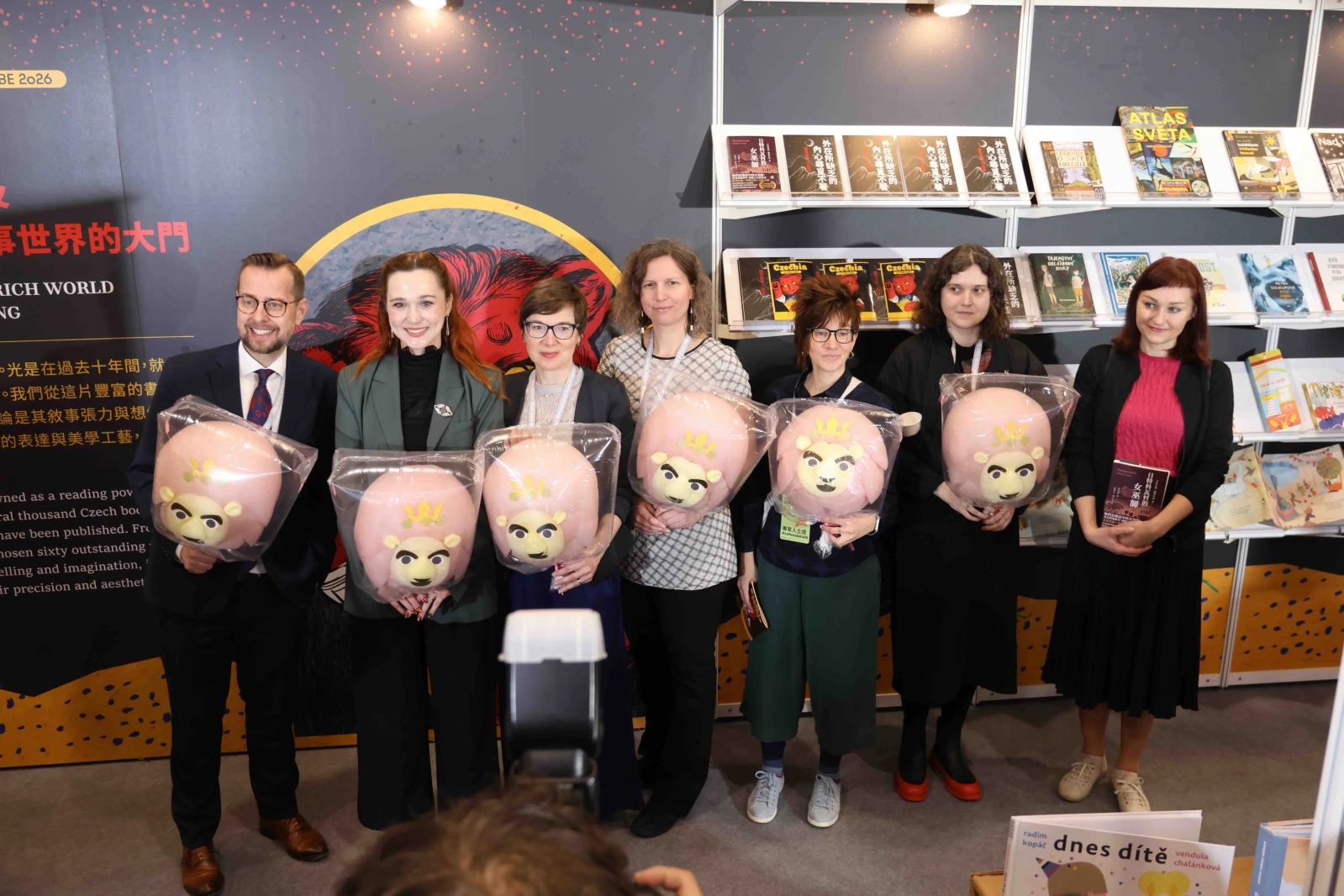 Slavnostní otevření českého stánku na Mezinárodním knižním veletrhu v Tchaj-peji (Taipei International Book Fair TIBE)