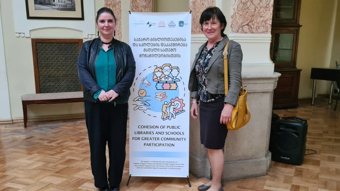 Konference o knihovnictví v Gruzínské národní parlamentární knihovně