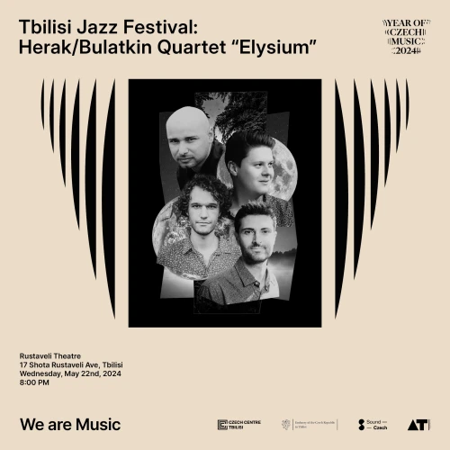 Konzert jazzového uskupení Herak/Bulatkin Quartetu "Elysium" v rámci Tbilisi Jazz Festivalu