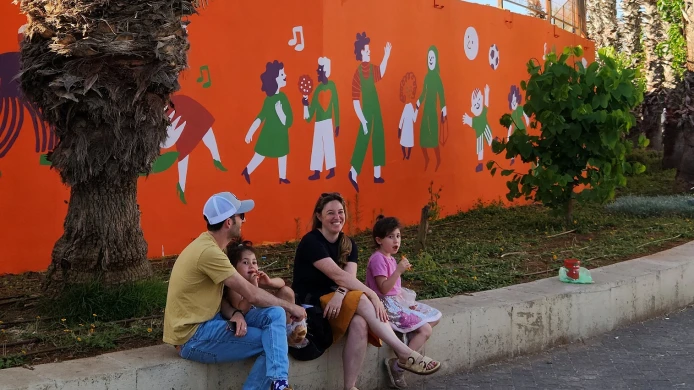 Street Meets (Mural) Art a Ilona Polanski
