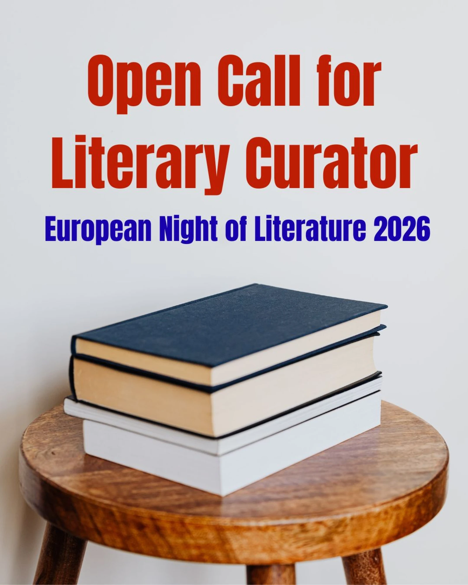 OPEN CALL for Literary Curator