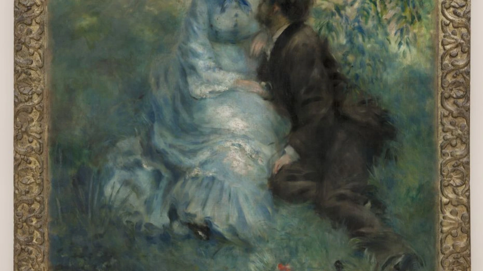 Auguste Renoir, Milenci, 1875, NGP
