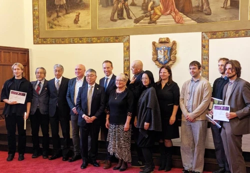 Vítěz soutěže Cena architekta Antonína Raymonda 2025 na návštěvě v Japonsku