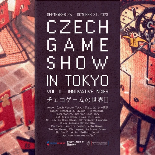 Czech Gameshow vol. 2 – Innovative Indies / výstava českých počítačových her v Tokiu