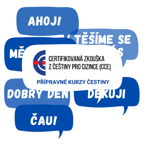 Přípravné kurzy k Certifikované zkoušce z češtiny pro cizince (CCE) 2026