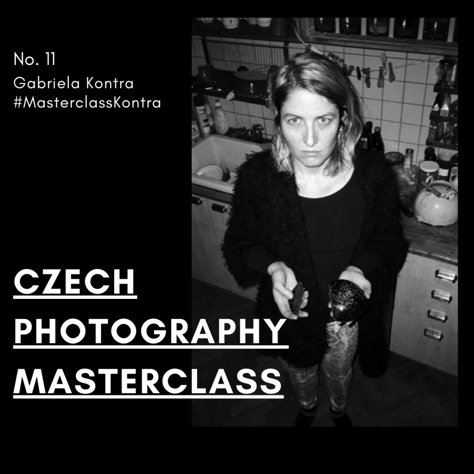 Gabriela Kontra na fotografii k projektu Czech Photography Masterclass