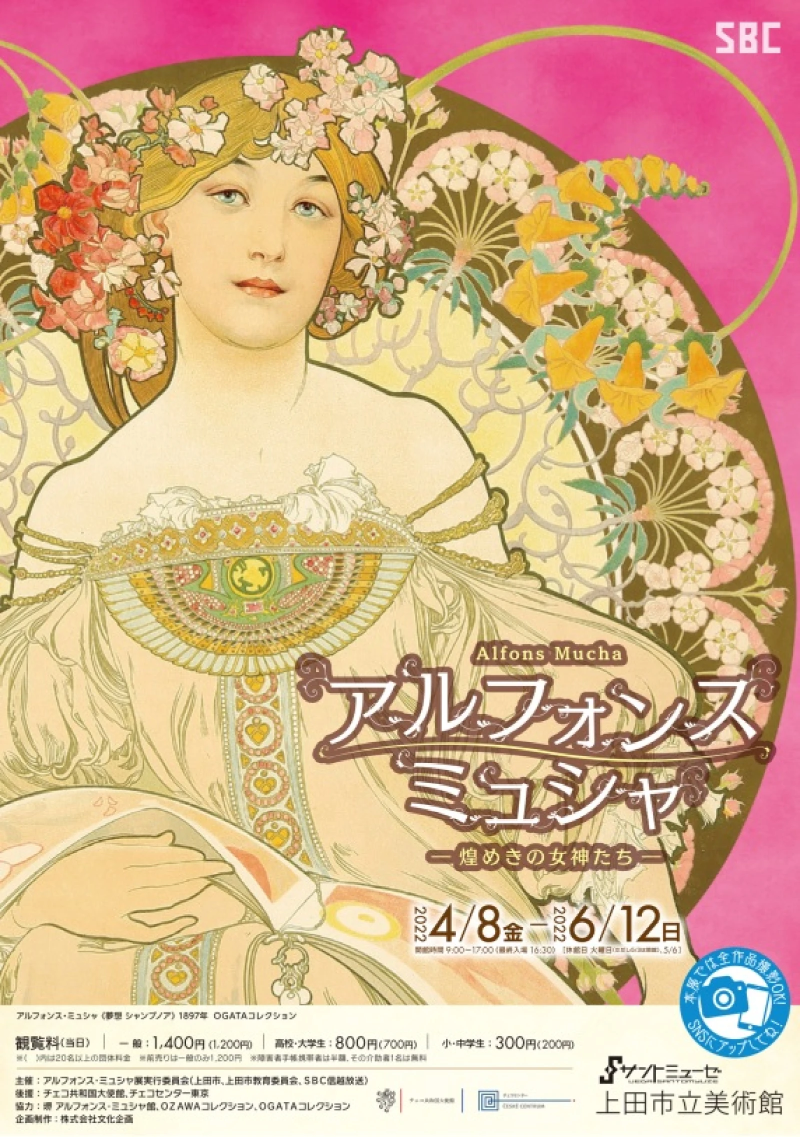 Alfons Mucha – Třpytivé bohyně