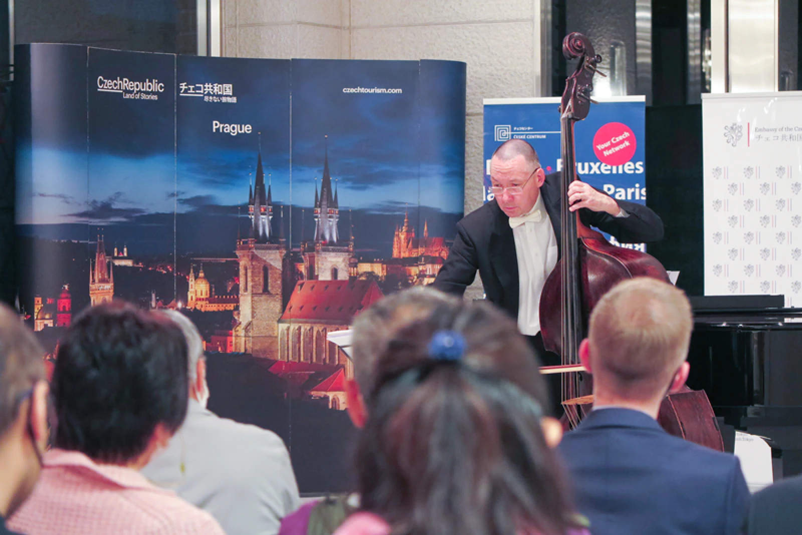 Fotografie z koncertu na počest zahájení hudebního festivalu Pražské jaro 2022