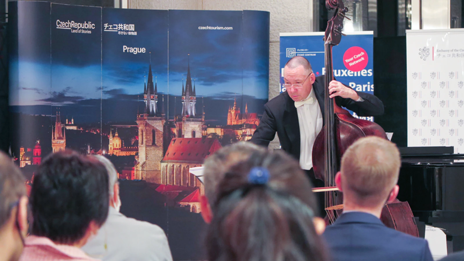 Fotografie z koncertu na počest zahájení hudebního festivalu Pražské jaro 2022