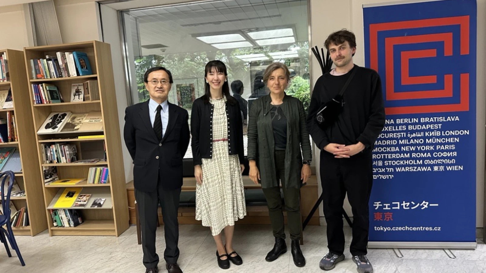 Vítěz soutěže Cena architekta Antonína Raymonda 2023 na návštěvě v Japonsku