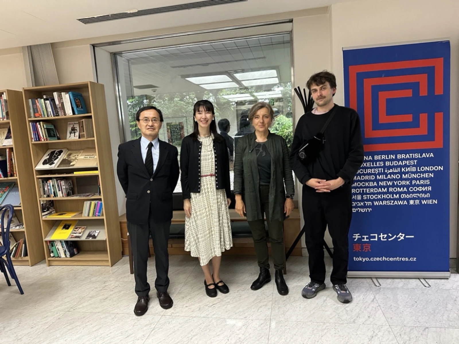 Vítěz soutěže Cena architekta Antonína Raymonda 2023 na návštěvě v Japonsku