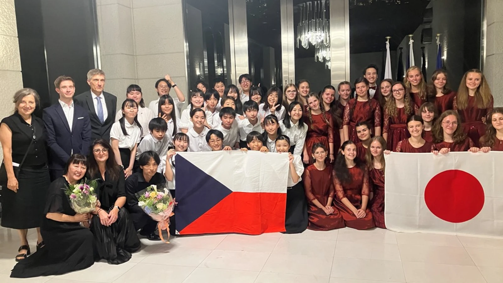 Koncert Dětského pěveckého sboru Českého rozhlasu na Velvyslanectví ČR