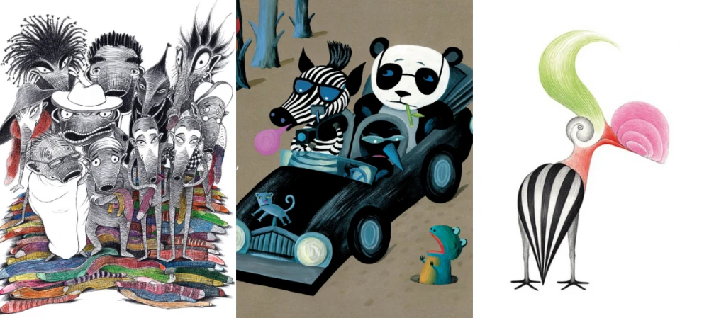 十二の世界　チェコの現代イラストレーター展
