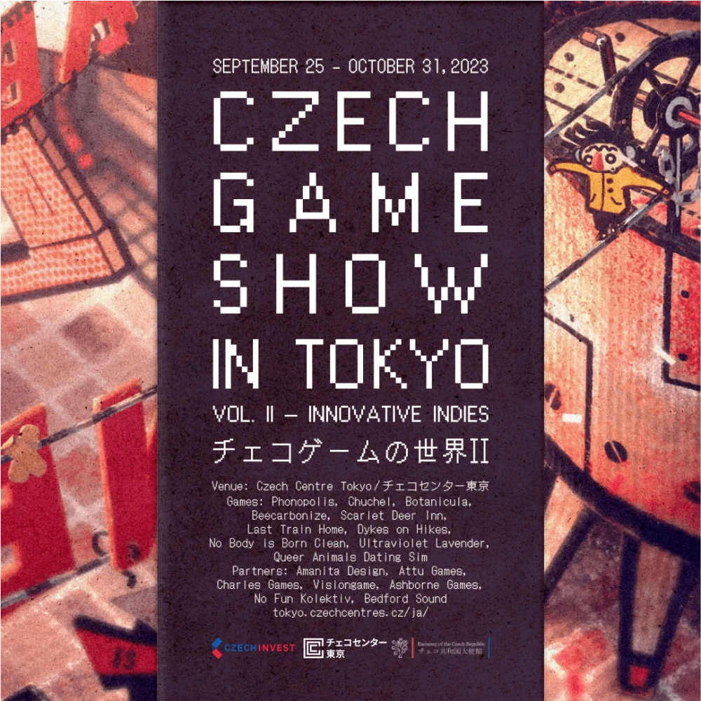 Czech Gameshow vol. 2 – Innovative Indies / výstava českých počítačových her v Tokiu
