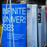 Plakáty na výstavu českých her Infinite Universes