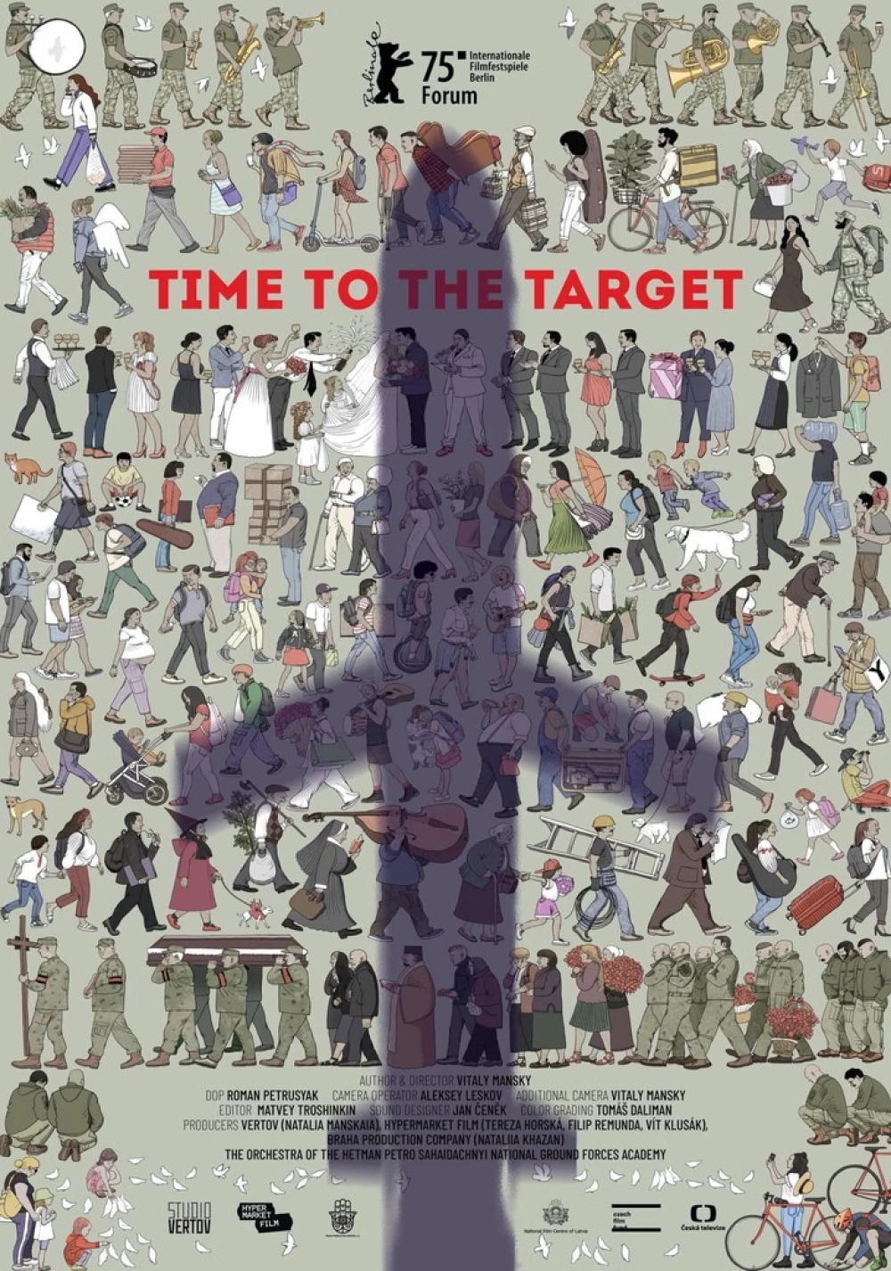 Dokumentární film Čas do zásahu (Time to the Target, 2025) s režisérem Vitalijem Manským