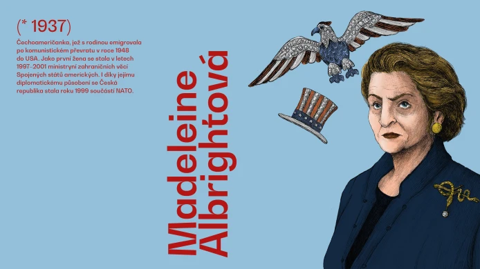 ČESKÉ HRDINKY | Madeleine Albrightová (1937-2022)