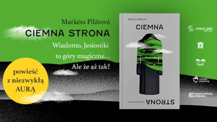 Polské vydání knihy Markéty Pilátové Senzibil (Ciemna strona)