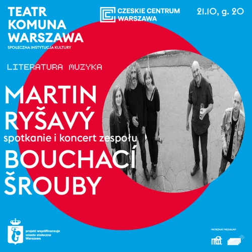 Čtení a koncert : Vrač M. Ryšavého a Bouchací šrouby