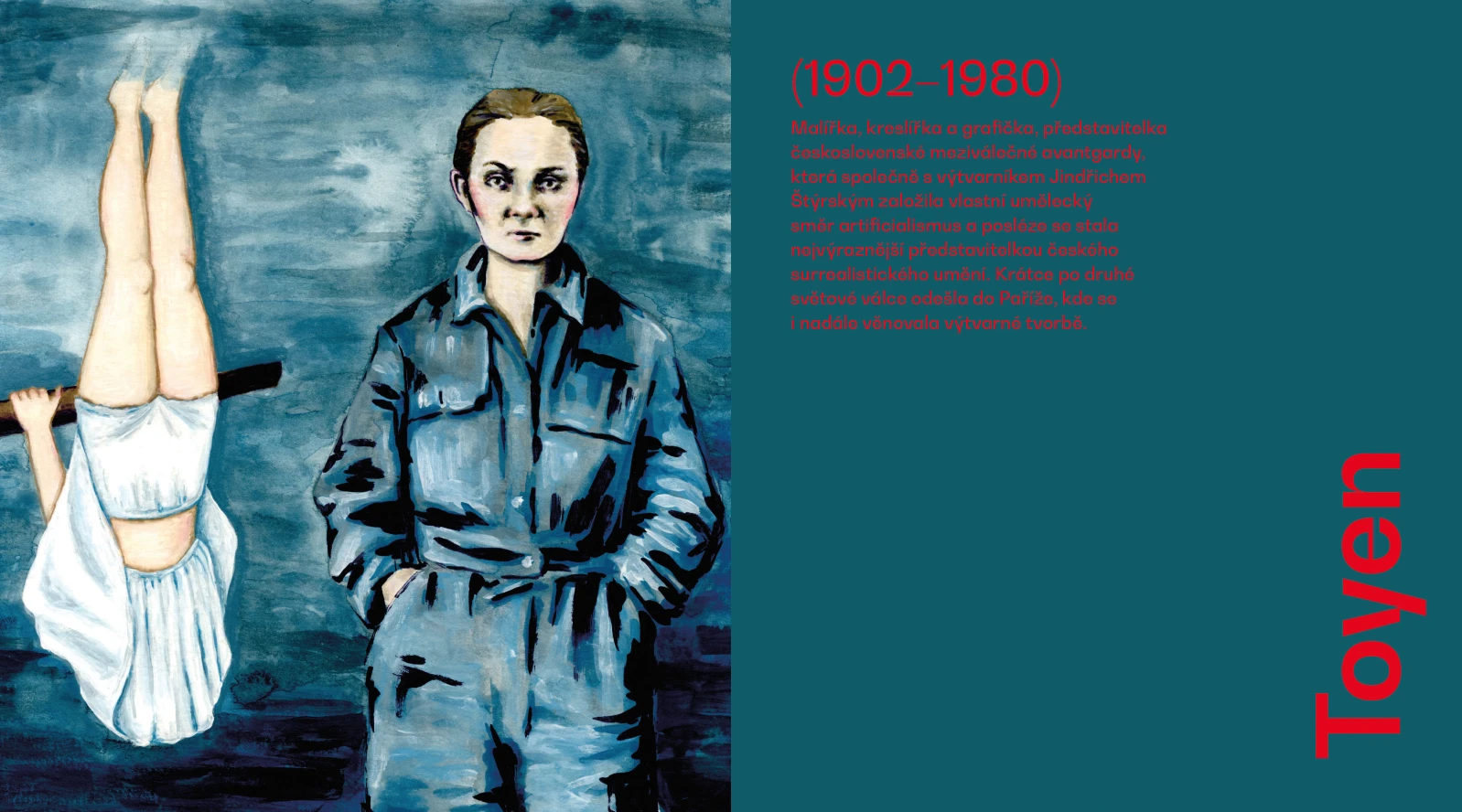 ČESKÉ HRDINKY | Toyen (1902–1980)