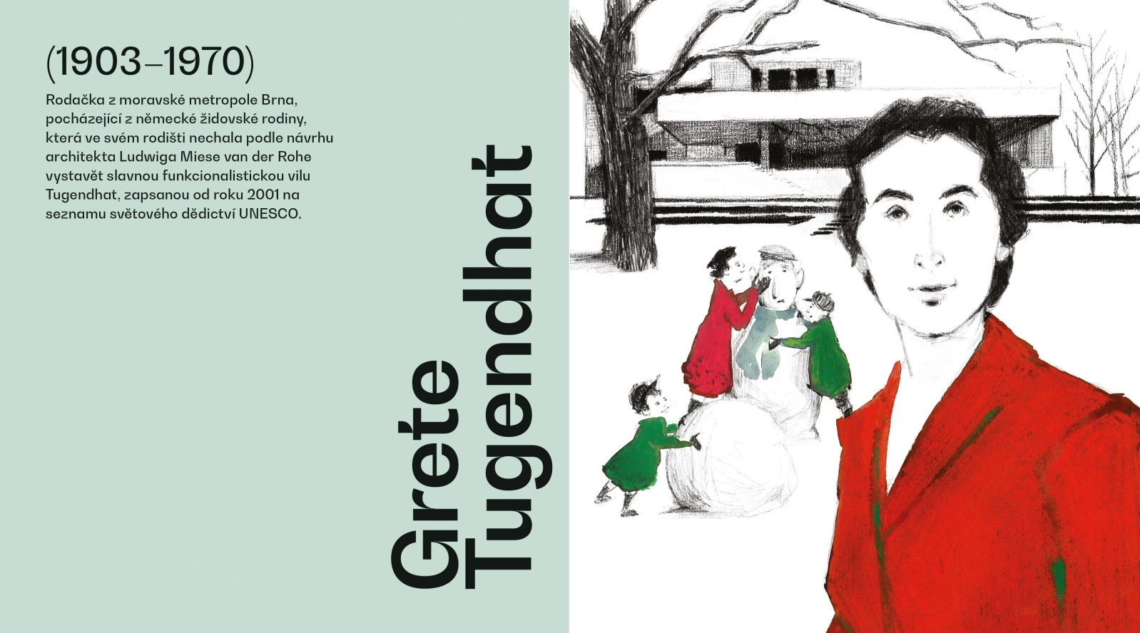 ČESKÉ HRDINKY | Grete Tugendhat (1903–1970)