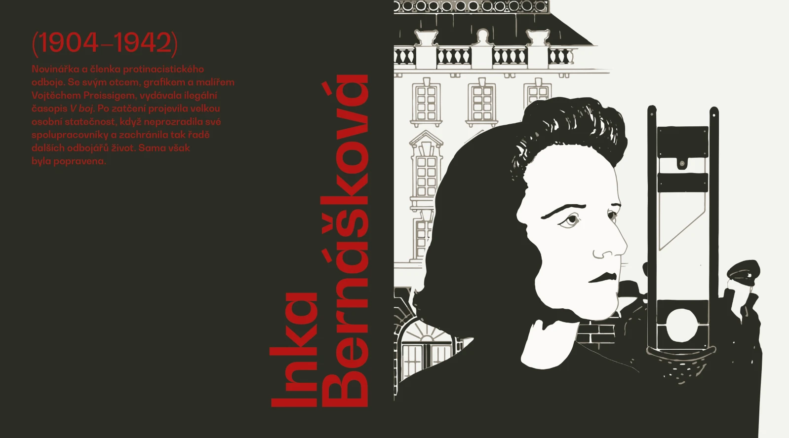 ČESKÉ HRDINKY | Inka Bernášková (1904–1942)