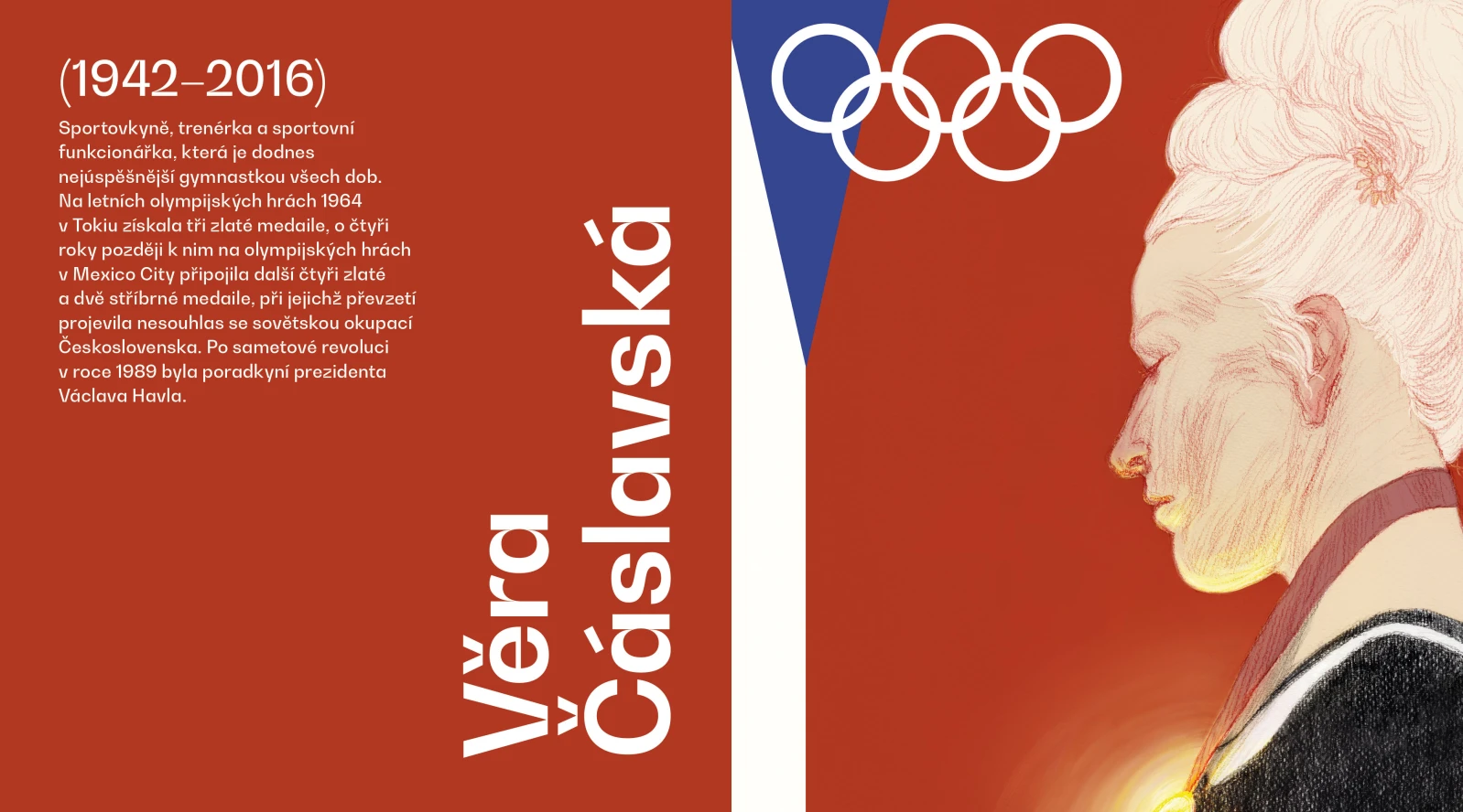 ČESKÉ HRDINKY | Věra Čáslavská (1942–2016)