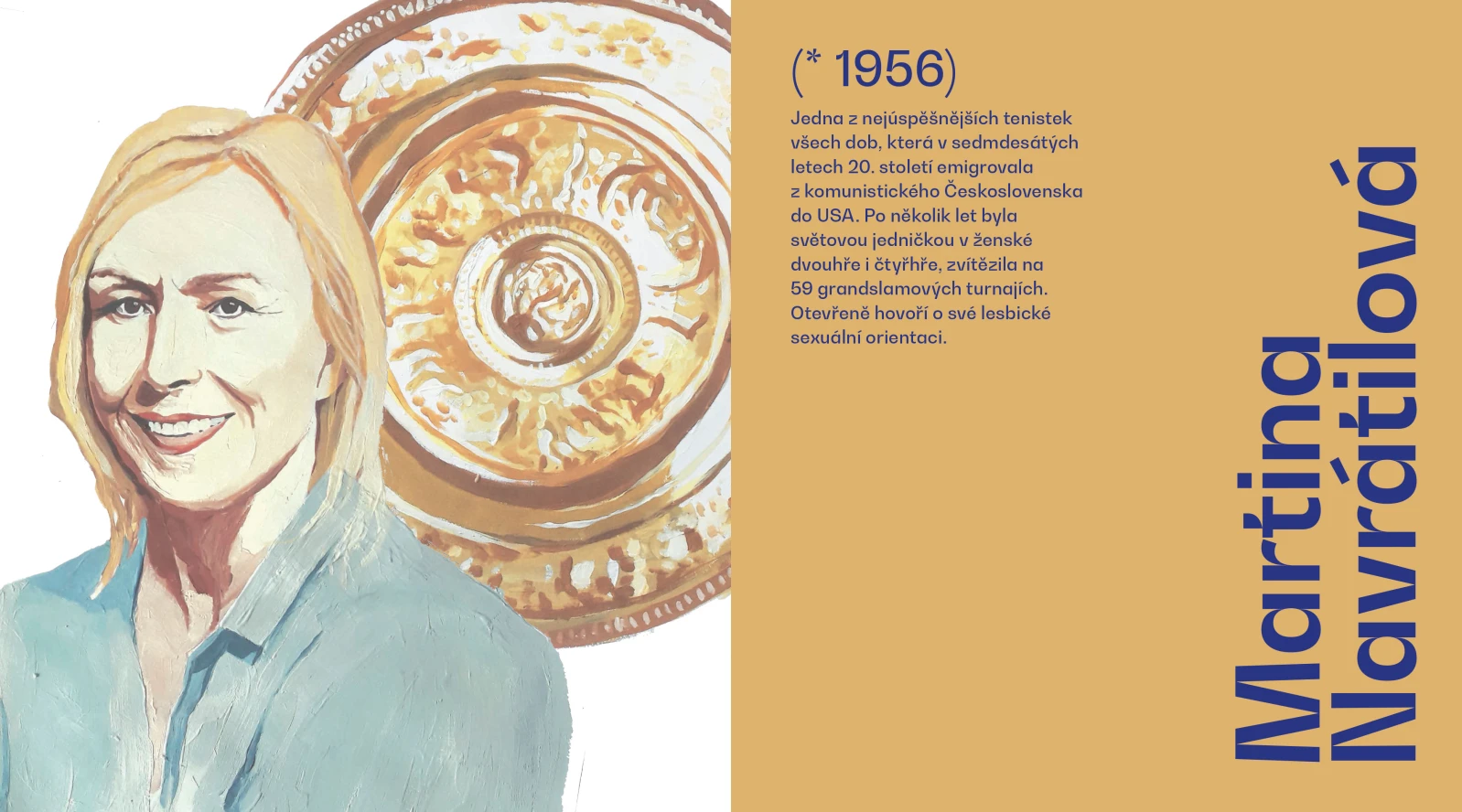 ČESKÉ HRDINKY | Martina Navrátilová (* 1956)