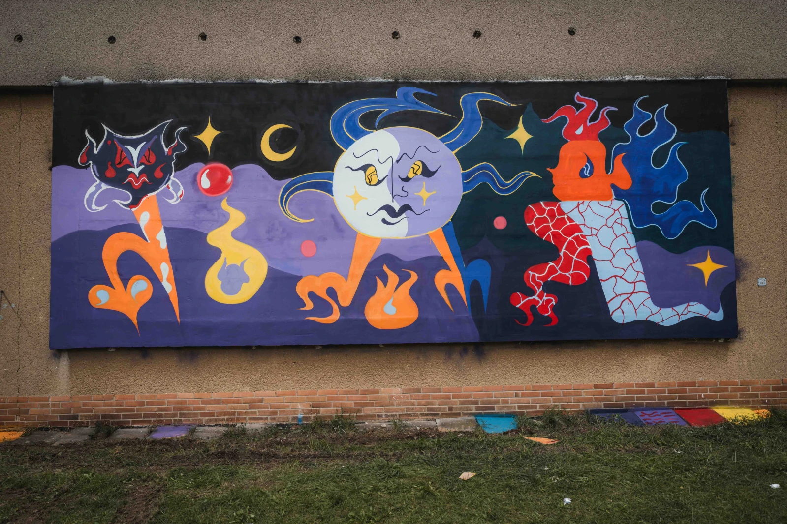 Mural Jana Porczyńského v Olomouci