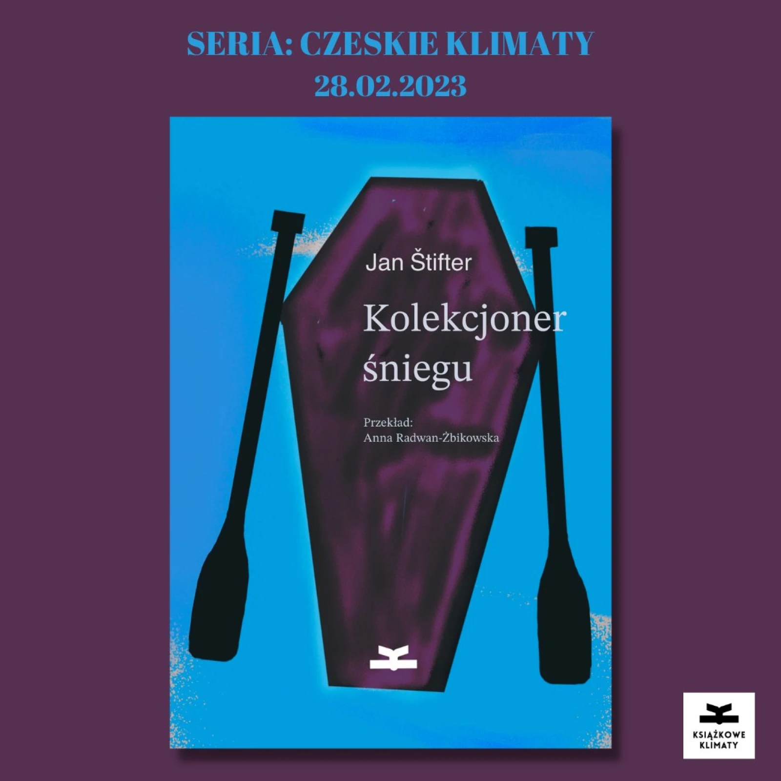 Polské vydání knihy Jana Štiftera - Sběratel sněhu