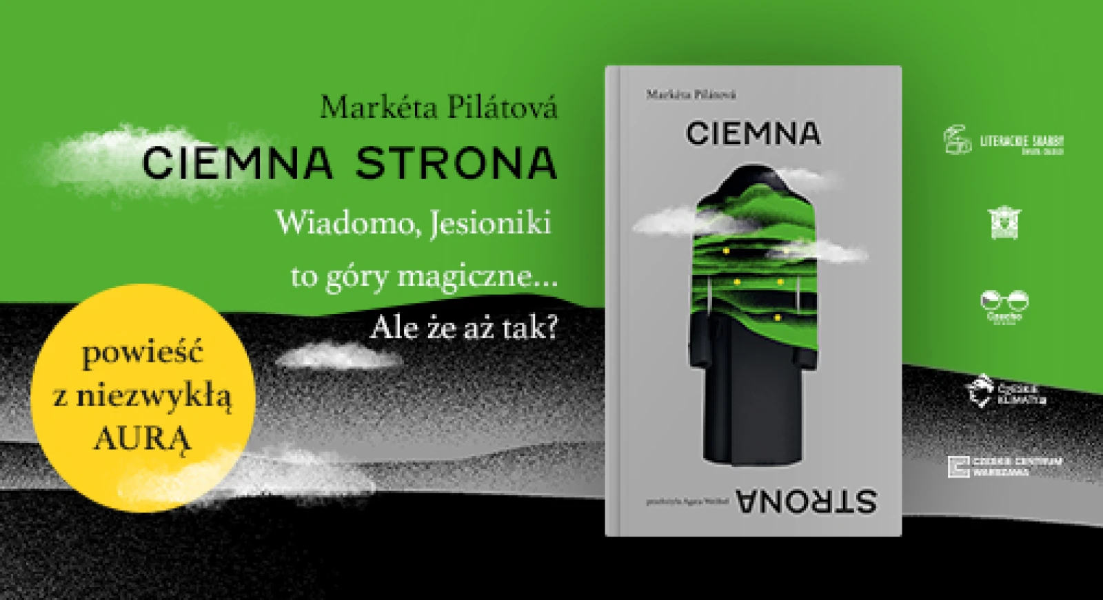 Polské vydání knihy Markéty Pilátové Senzibil (Ciemna strona)