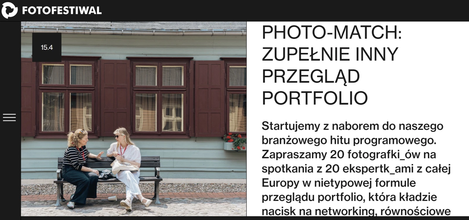 Fotofestival 2024 v Lodži